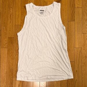 SKIMS White Sleeveless Pajama Top